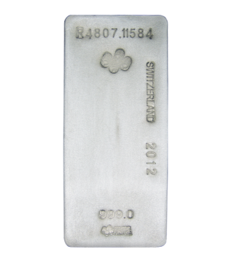 Large Silver Bar - 1000 oz
